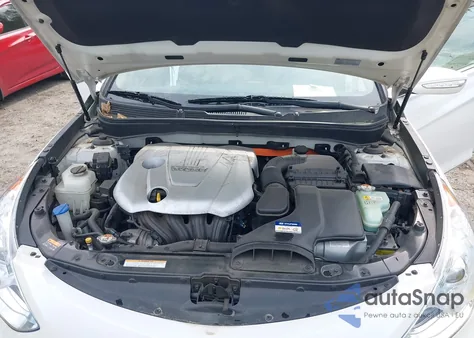 2013 Hyundai Sonata Hybrid Limited из США, поврежденный, VIN KMHEC4A45DA100533